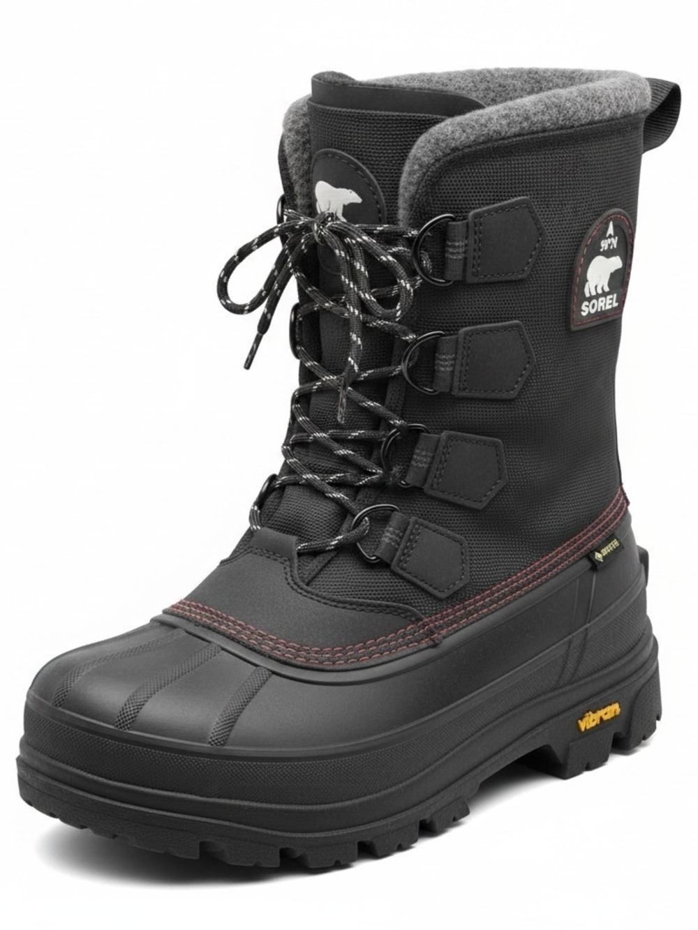 NWOT Sorel Men's Caribou Horizon GTX Lace-Up Waterproof Snow Boot